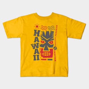 HAWAII - WELCOME TO TROPICAL PARADISE Kids T-Shirt